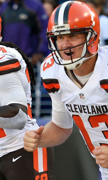 McCown sets Browns team record in win over Ravens